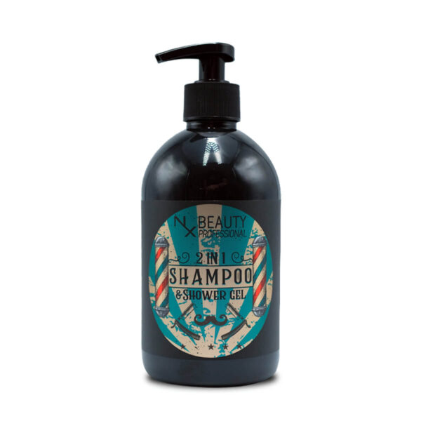 NX BEAUTY 2 in 1 Shampoo & Shower Gel 500ml
