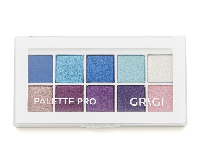 GRIGI PALETTE PRO 10 COLOURS No 02 THE BLUES&PURPLE PARADISE - Image 2