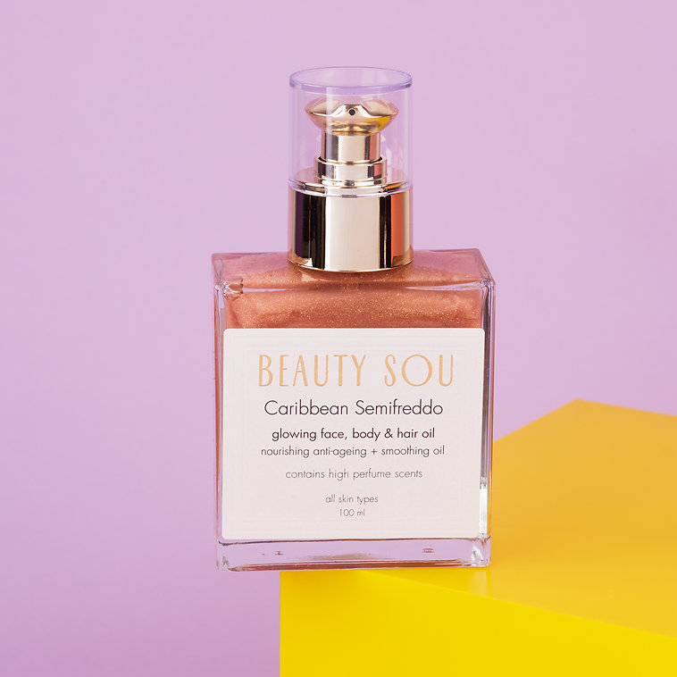 BEAUTY SOU ”CARIBBEAN SEMIFREDDO” FACE - BODY & HAIR OIL - Image 2