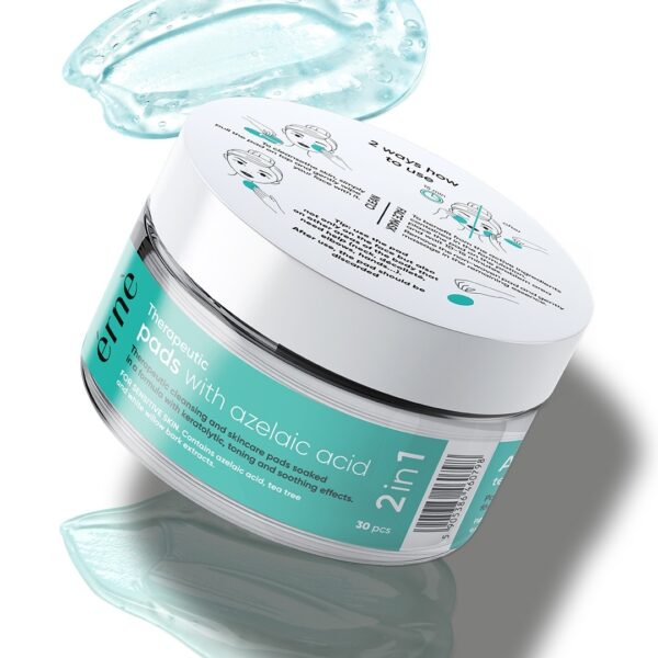 ERNE THERAPEUTIC PADS 2 IN 1 30 ΤΕΜΑΧΙΑ ME ΑΖΕΛΑΙΚΟ ΟΞΥ ΓΙΑ ΕΥΑΙΣΘΗΤΑ ΔΕΡΜΑΤΑ