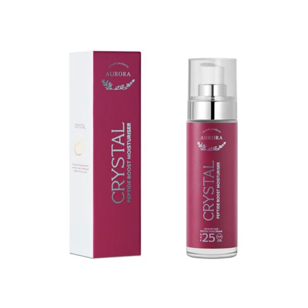 AURORA CRYSTAL PEPTIDE BOOST MOISTURISER SPF25 50ml