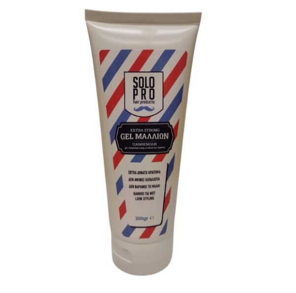 SOLO PRO EXTRA GEL ΜΑΛΛΙΩΝ STRONG ΜΕ ΠΑΝΘΕΝΟΛΗ