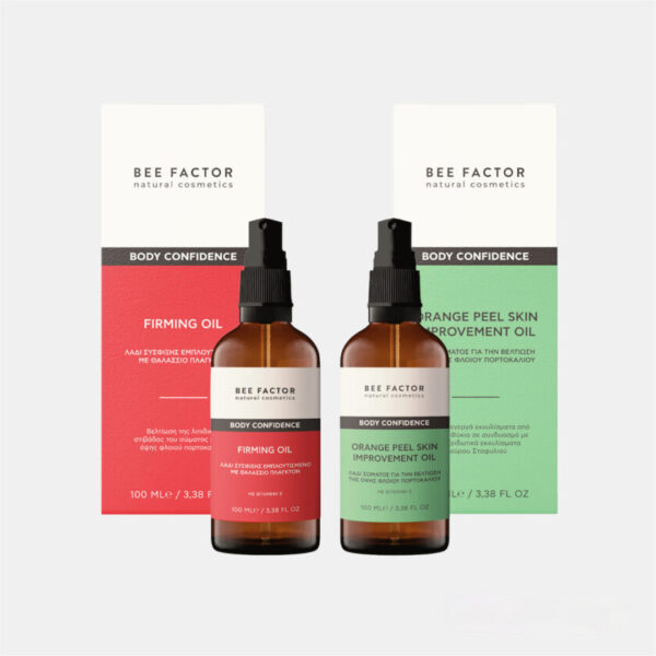BEE FACTOR  ΣΕΤ Λάδι Αδυνατίσματος & Σύσφιξης 100ml – Λάδι Κατά Της Κυτταρίτιδας 100ml