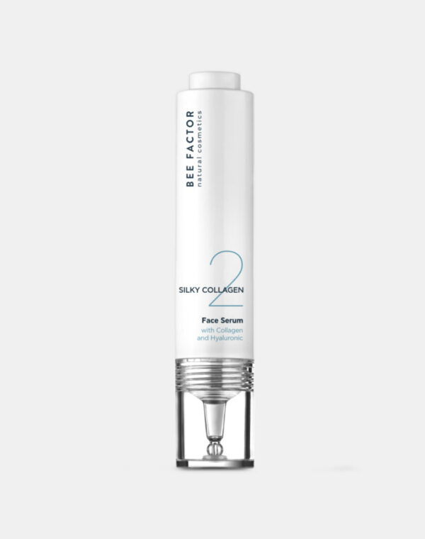 BEE FACTOR SILKY COLLAGEN FACE SERUM  * Αναζωογονητικός Ορός Ενυδάτωσης & Ελαστικότητας* 30ml