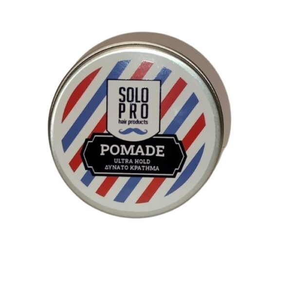 SOLO PRO POMADE EXTRA STRONG / ULTRA HOLD ΠΟΜΑΔΑ ΔΥΝΑΤΟ ΚΡΑΤΗΜΑ