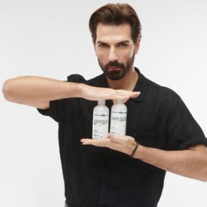 SCANDAL Σαμπουάν Εντατικής Θρέψης “SmoothSilk” με Πρωτεΐνες Σιταριού, Αλόη & Υαλουρονικό Οξύ – 1L - Image 2