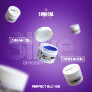 SCANDAL Silver Smooth – Silver Μάσκα Μαλλιών για Ψυχρούς Τόνους, 200ml - Image 2