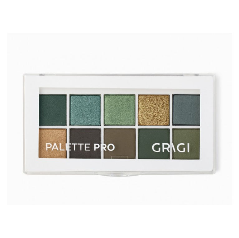 GRIGI GRIGI Palette Pro 10 Colours No 04 The GREEN Paradise - Image 2