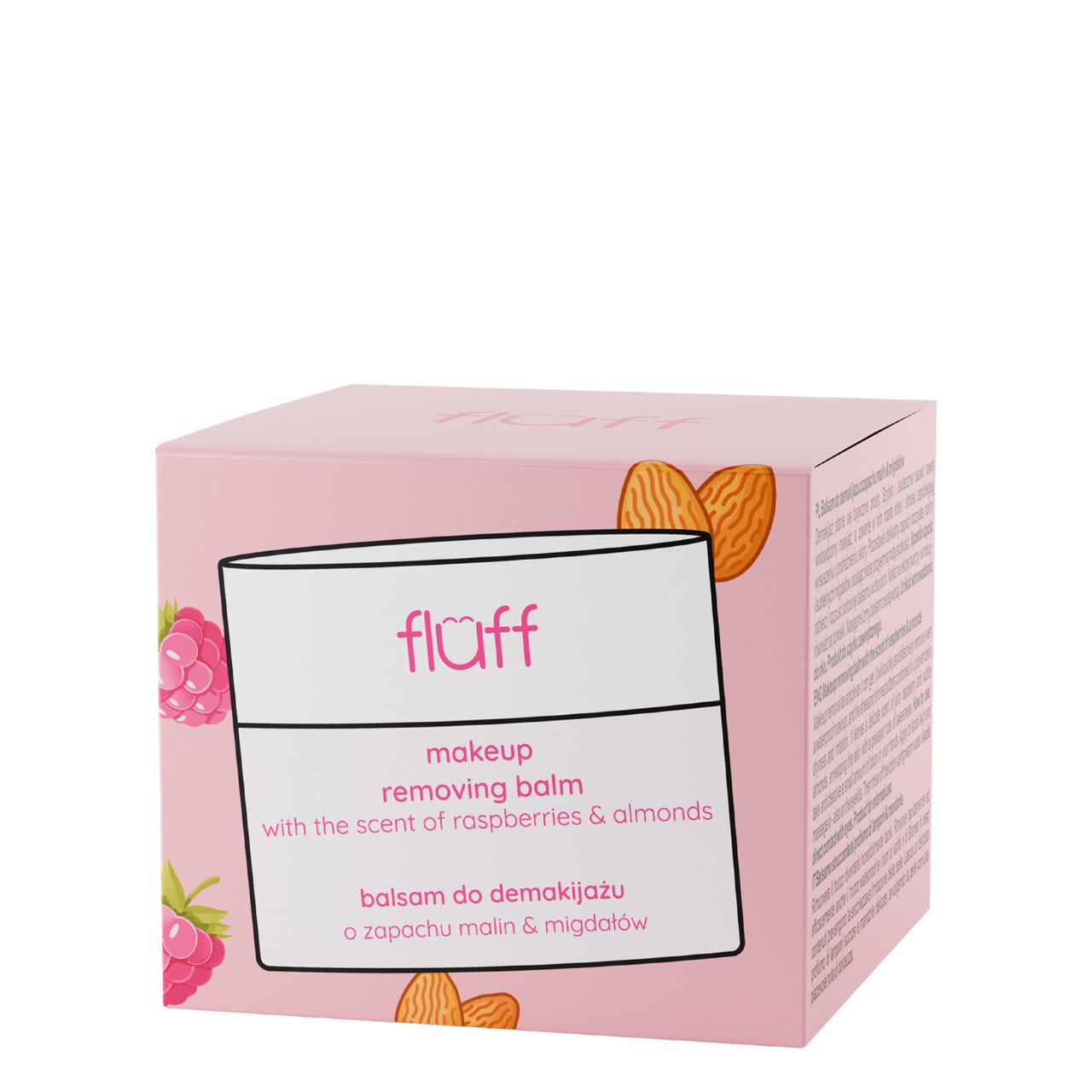Fluff Raspberry & Almonds Makeup Removing Melting Balm 50ml - Image 3