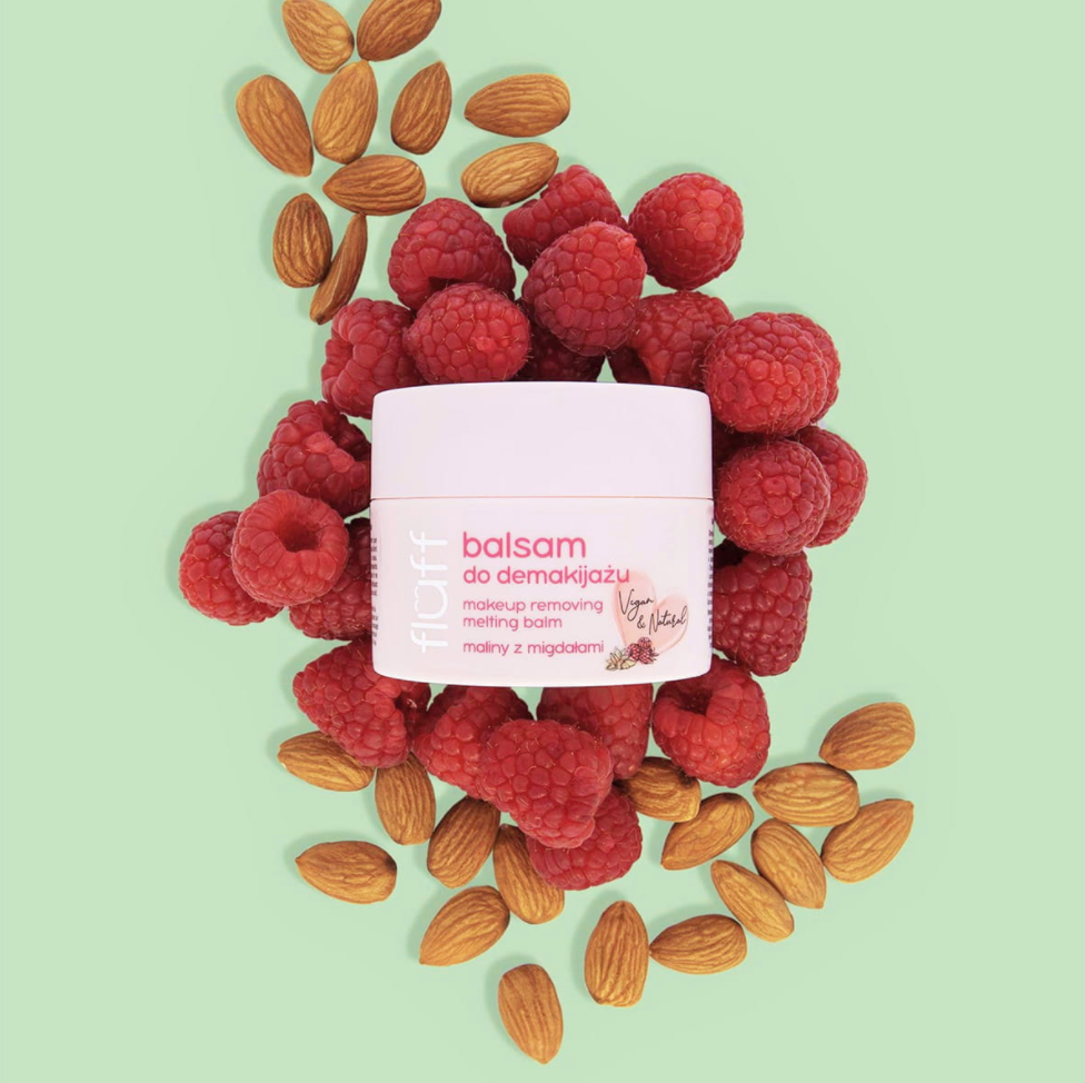 Fluff Raspberry & Almonds Makeup Removing Melting Balm 50ml - Image 2
