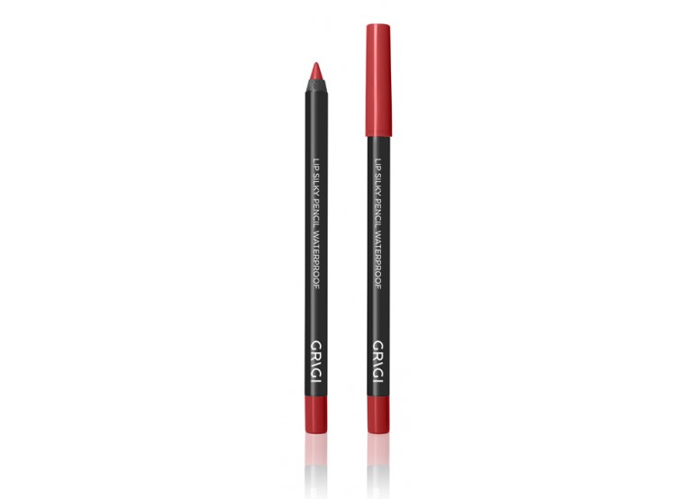 Με το Grigi lip silky pencil αναδείξτε τα χείλη σας με το μακράς διάρκειας αδιάβροχο μολύβι χειλιών.