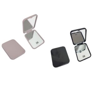 Καθρεφτάκι τσάντας-τσέπης διπλής όψεως.