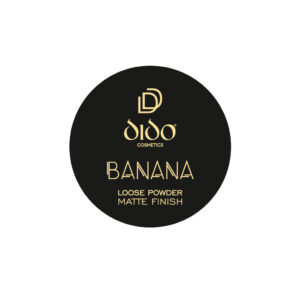 Banana πούδρα σε ελεύθερη μορφή (loose) για ματ φινίρισμα!