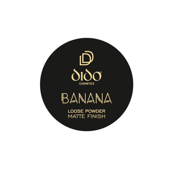 Banana πούδρα σε ελεύθερη μορφή (loose) για ματ φινίρισμα!