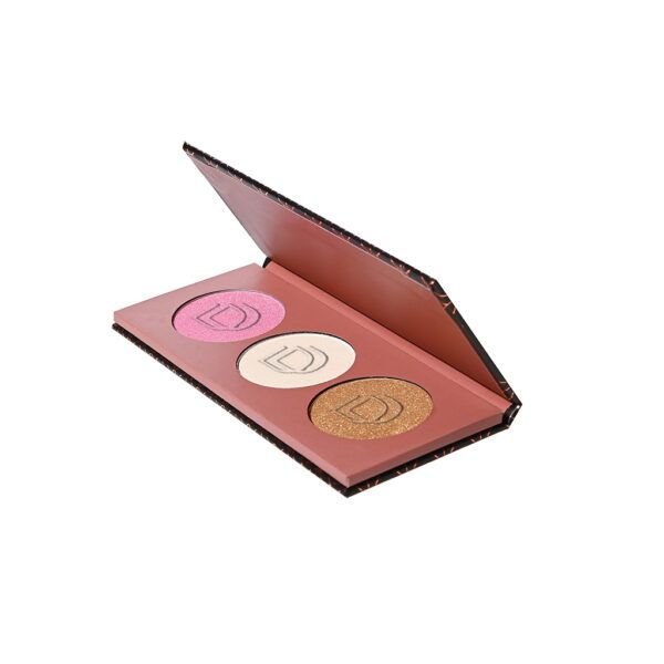 Πολυτελής παλέτα highlighter 3 αποχρώσεων για τέλεια φωτίσματα!