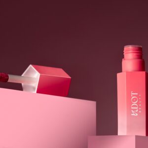 KDOT_BEAUTY Rose Petal Lip Off Stain