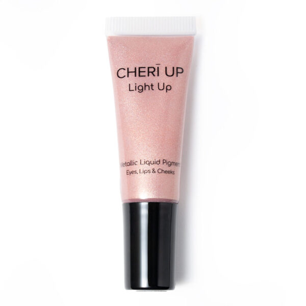 CHERĪ_UP LIGHT UP LIQUID EYESHADOW PINK STAR METALLIC