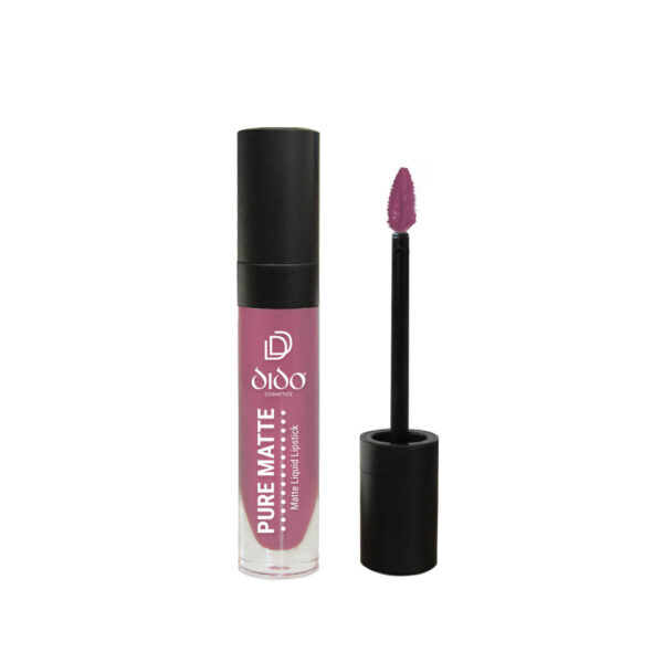 Υγρό total matte κραγιόν μακράς διάρκειας με glitter για ένταση στα χείλη.