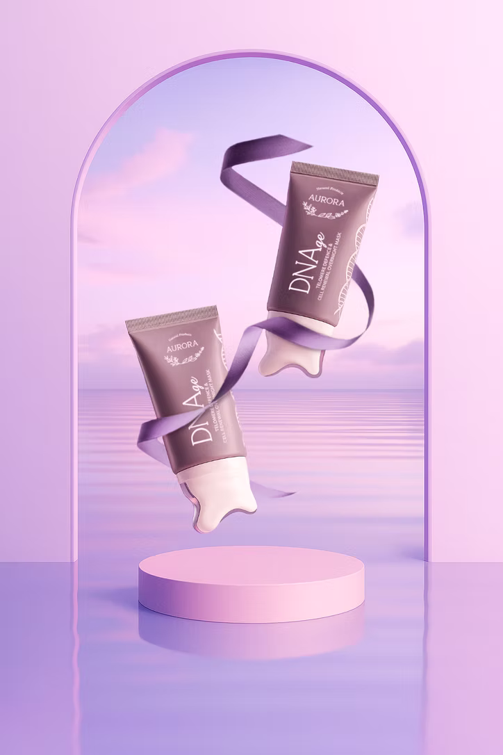 AURORA DNAge, Telomere Defence Overnight Mask 80ml - Image 3