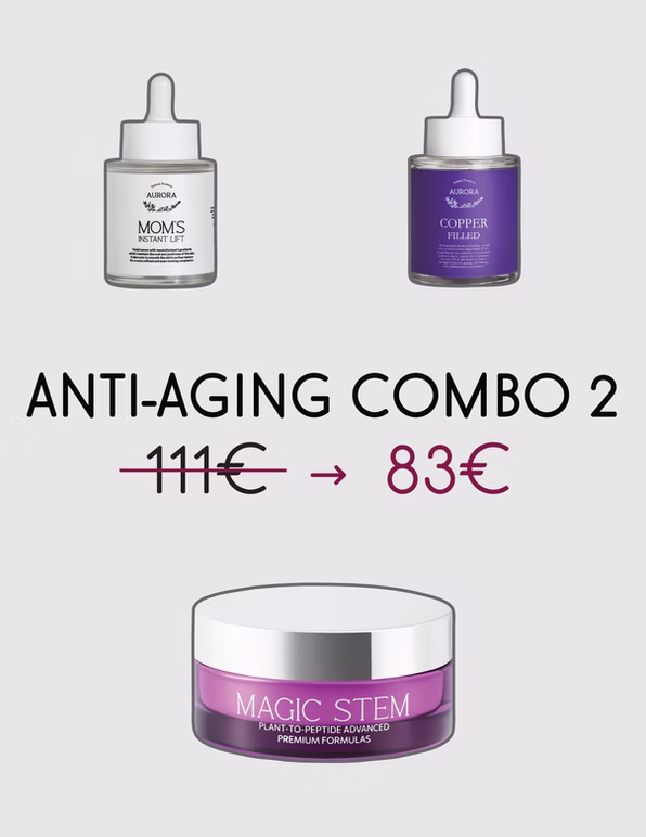 Το απόλυτο τρίο αντιγήρανσης για άμεσο και ορατό αποτέλεσμα lifting, λείανσης και ανανέωσης της επιδερμίδας σου — με κορυφαία επιστημονικά ενεργά συστατικά και πολυτελή υφή που θα λατρέψεις!