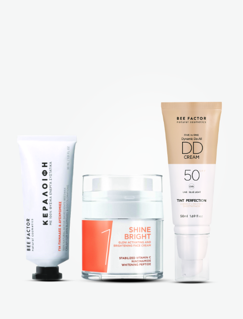 Bright Complexion Set – Λάμψη, Ενυδάτωση & Αντηλιακή Προστασία
