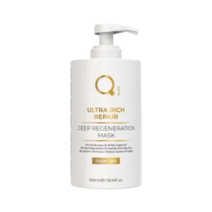 Η Ultra Rich Repair Deep Regeneration Mask προσφέρει βαθιά θρέψη και αναδόμηση, ιδανική για βαμμένα και ταλαιπωρημένα μαλλιά. Εμπλουτισμένη με Κερατίνη και πολύτιμα έλαια, επαναφέρει τη δύναμη και τη λάμψη της τρίχας.