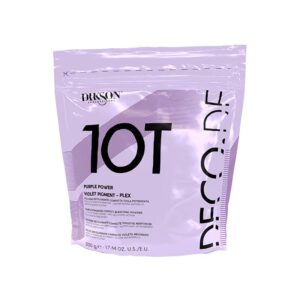 DIKSON DECOLORANTE Ντεκαπάζ βιολέ με plex 10 τόνων Purple power