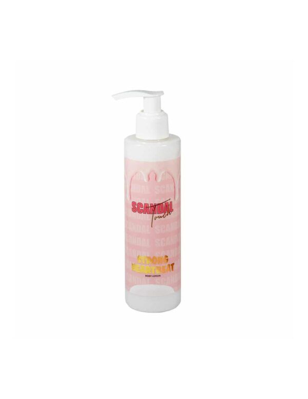 SCANDAL Body Lotion Touch Strong Heartbeat Με Άρωμα Βανίλια και Κανέλα, 200Ml