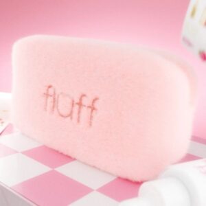 Fluff Fluffy Cosmetic Bag Small Pink
