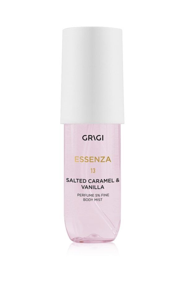 GRIGI ESSENZA WOMAN SALTED CARAMEL & VANILLA NO 13 PERFUME 5% FINE BODY MIST 90ml