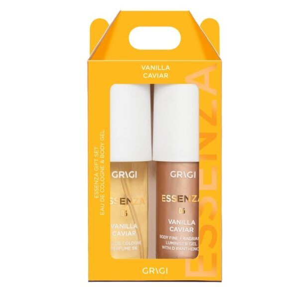 GRIGI GIFT SET ESSENZA BODY MIST 90ML + BODY GEL 90ML NO 06 VANILLA CAVIAR