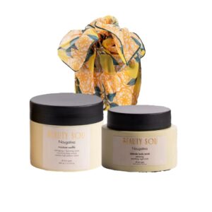 BEAUTY SOU SET ”Nougatina” Body Scrub & Body Souffle