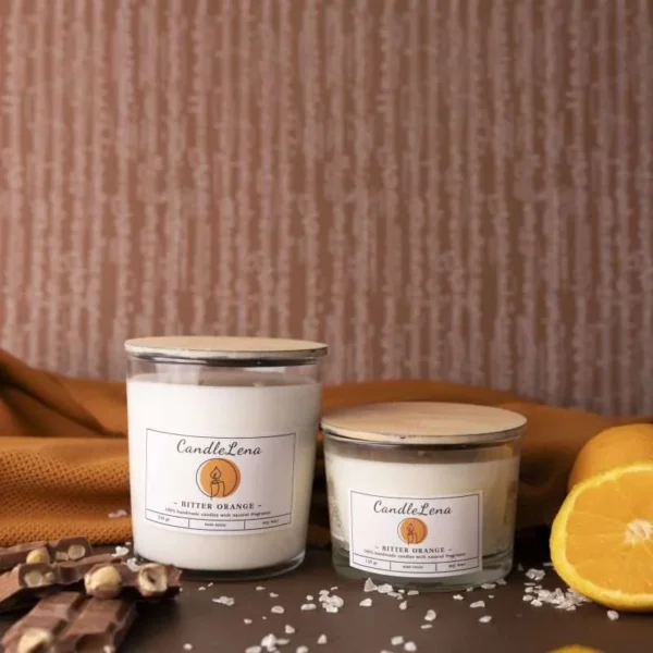 CANDLE LENA Κερί Σόγιας Bitter Orange από την Candlelena 245 gr
