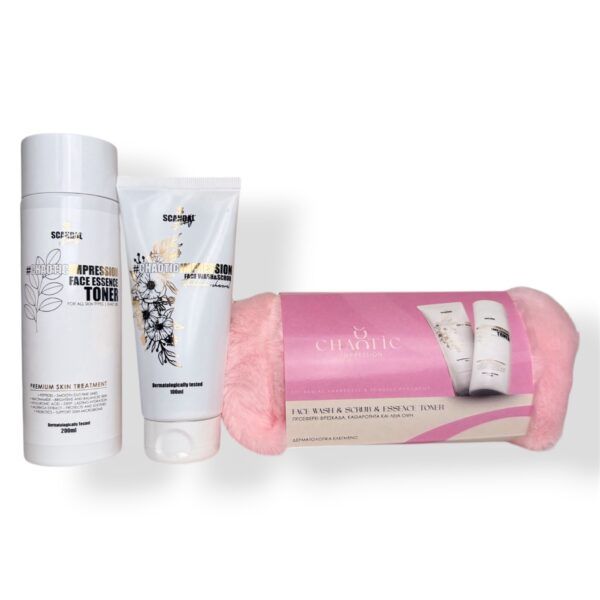 SCANDAL Chaotic Impression – Face Wash & Scrub + Essence Toner Set