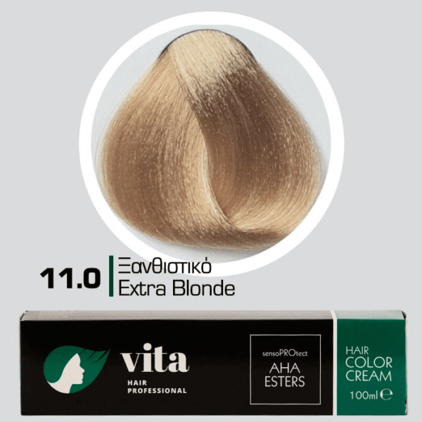 Vita Hair Professional βαφή μαλλιών 11.0 Ξανθιστικό 100ml