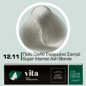Vita Hair Professional βαφή μαλλιών 12.11 Ξανθιστικό Ενισχυμένο Σαντρέ 100ml