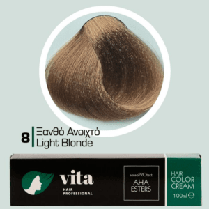 Vita Hair Professional βαφή μαλλιών 8 Ξανθό Ανοιχτό 100ml