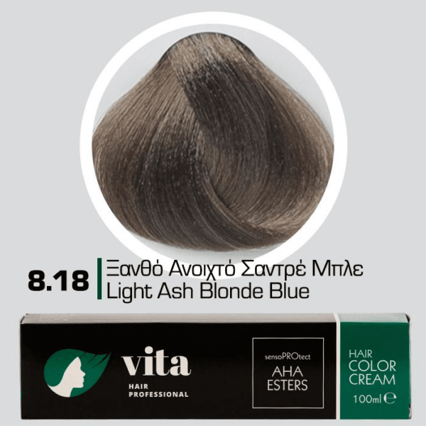 8.18 Ξανθό Ανοιχτό Σαντρέ Μπλε 100ml