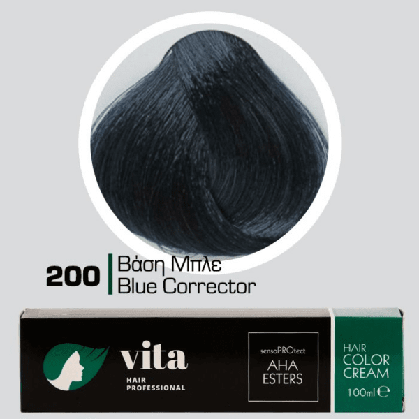 Vita Hair Professional βαφή μαλλιών 200 Βάση Μπλε 100ml