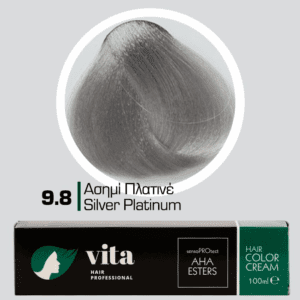Vita Hair Professional βαφή μαλλιών 9.8 Βαφή Ασημί - Πλατινέ 100ml