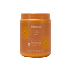 ECHOSLINE Μάσκα για σγουρά και σπαστά μαλλιά Curl 1000ml